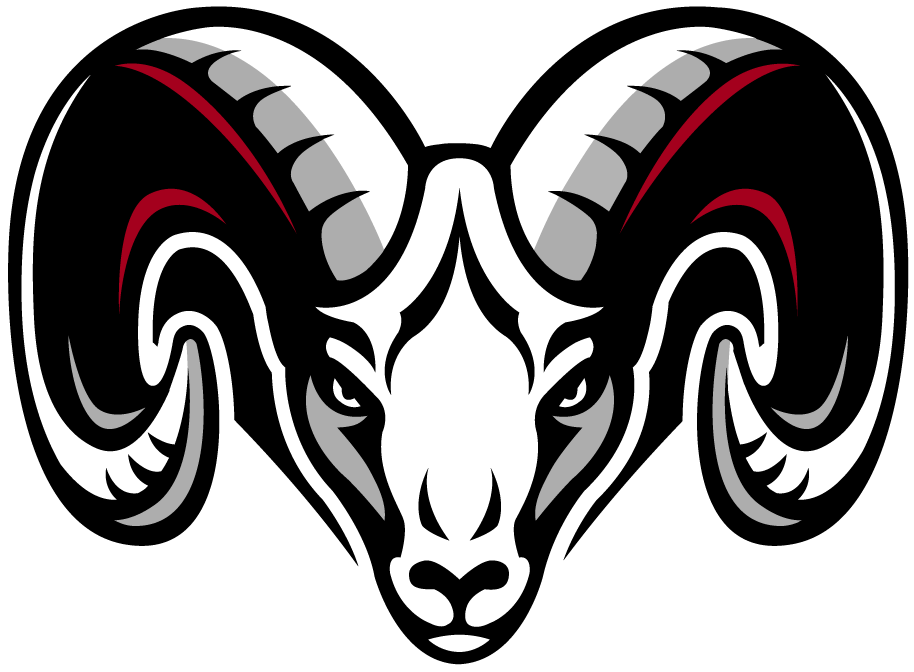 Fordham Rams 2001-2007 Secondary Logo vinyl decal